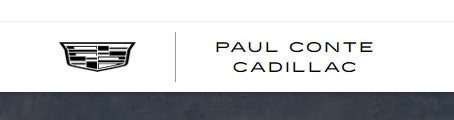 Paul Conte Cadillac header screenshot